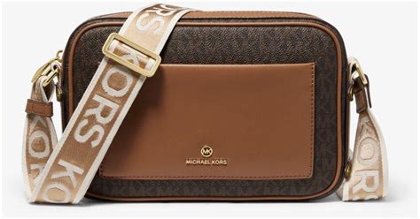 michael kors crossbody logo strap|Michael Kors Crossbody strap handbags.